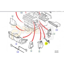 KLİMA KONTROL SENSÖRÜ SİYAH MONDEO 01-07 FOMOCO 1S7H 19C734 AB